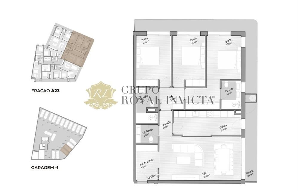 Apartamentos T3 Em Construção – Trofa Premium