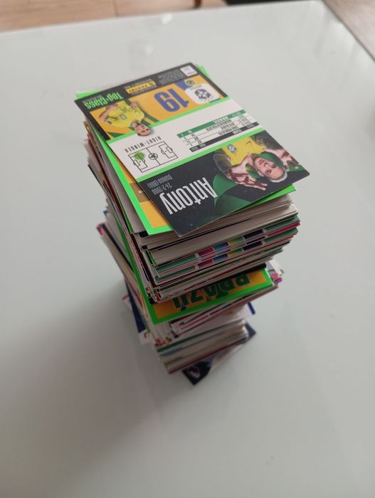 Karty piłkarzy, FIFA, match attax, adrenalyn, 480 szt.