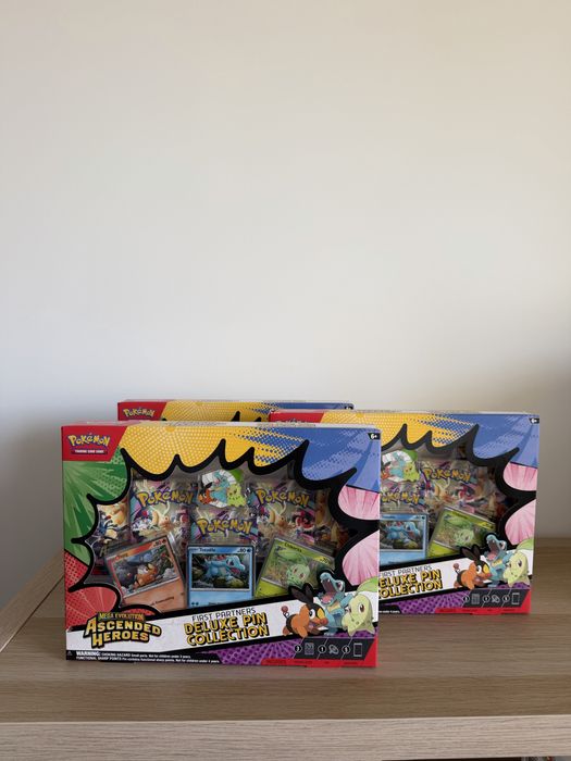 First Partners Deluxe Pin Collection Ascended Heroes