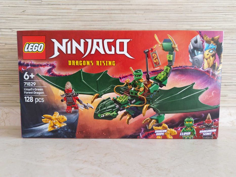 NOWE Klocki 71829 LEGO Ninjago Zielony Leśny Smok Lloyda