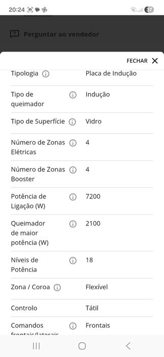 Placa de Indução
