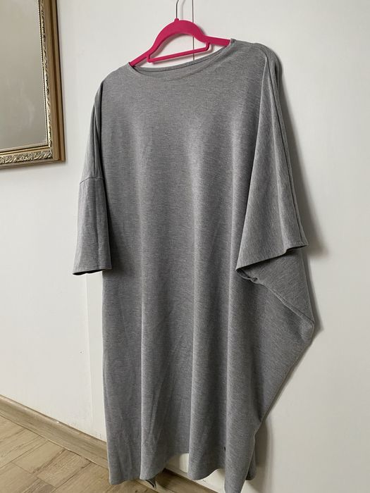 asymetryczna tunika oversize