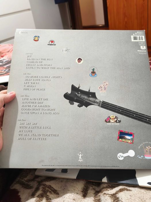Paul McCartney all the best vinil LP made in UK  disco duplo