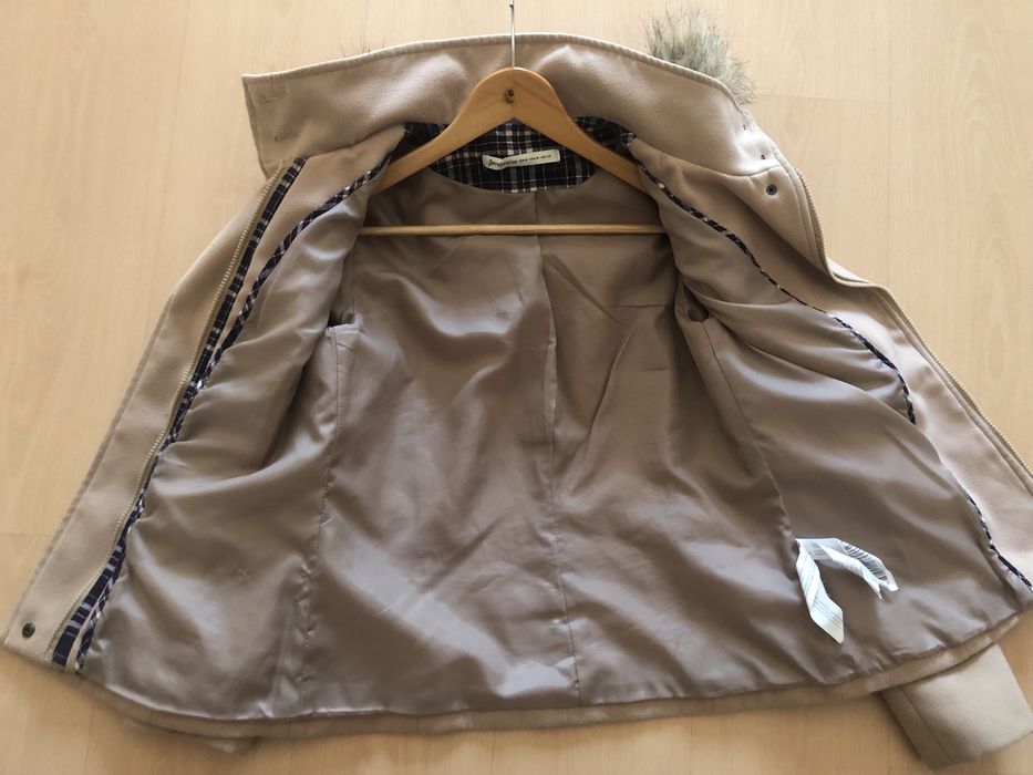 Casaco Bege Stradivarius M
