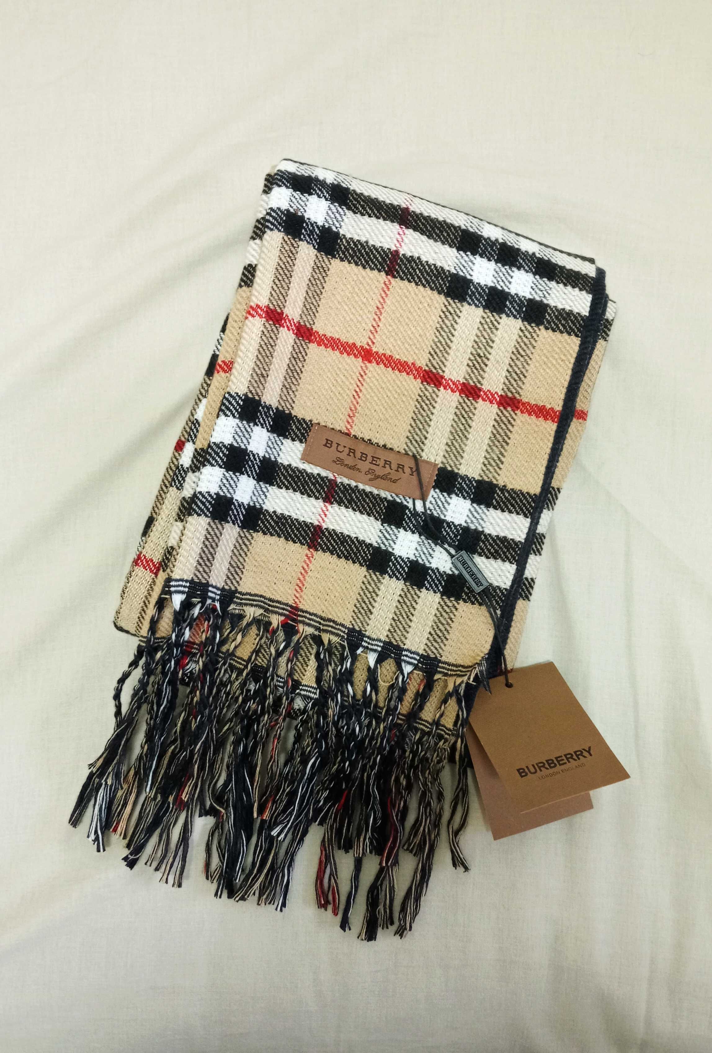 Cachecol burberry original usado hotsell