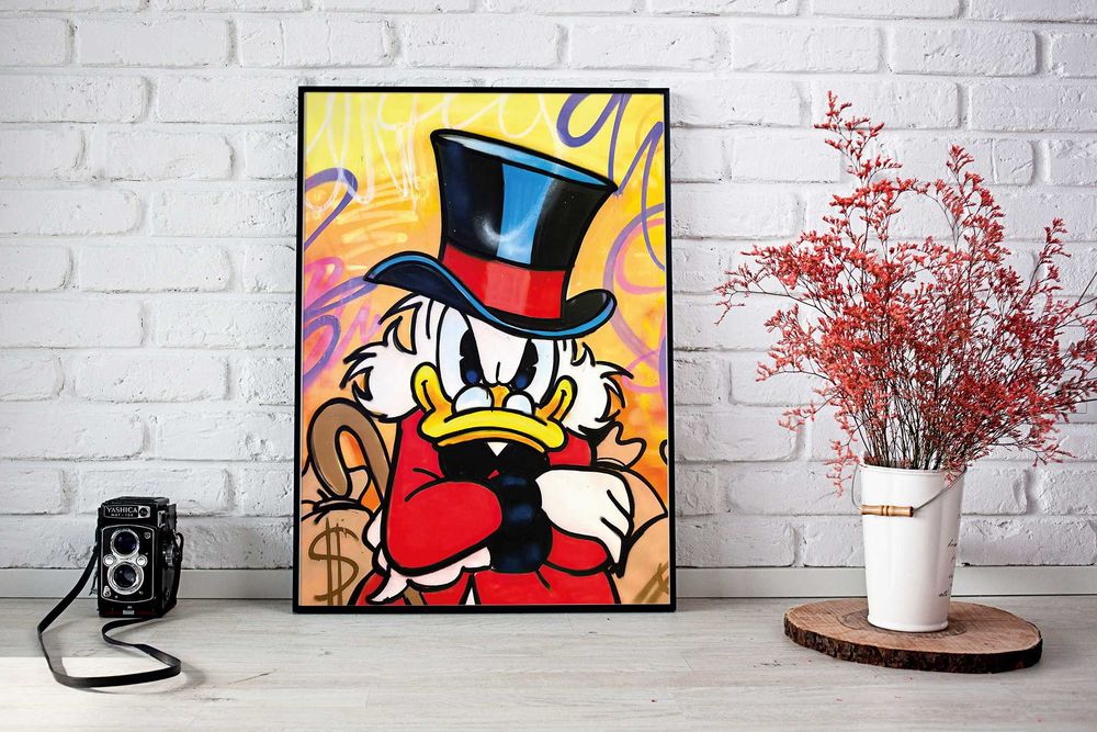 Sknerus McKwacz Plakat A3 Komiksowy - trzeci plakat GRATIS