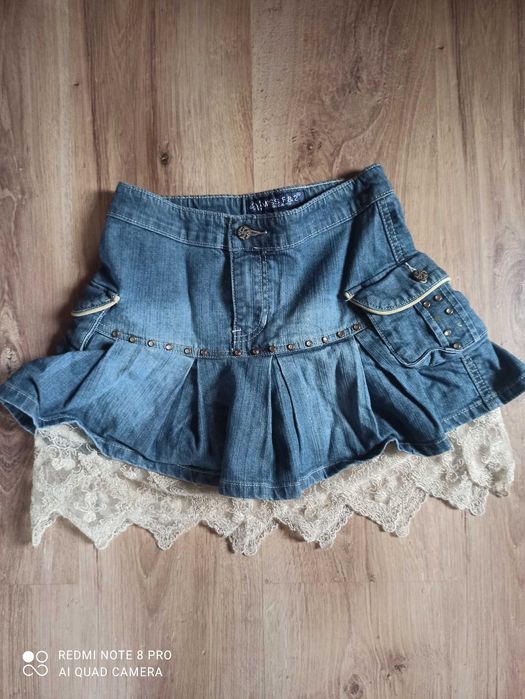 Jeansowa spódniczka