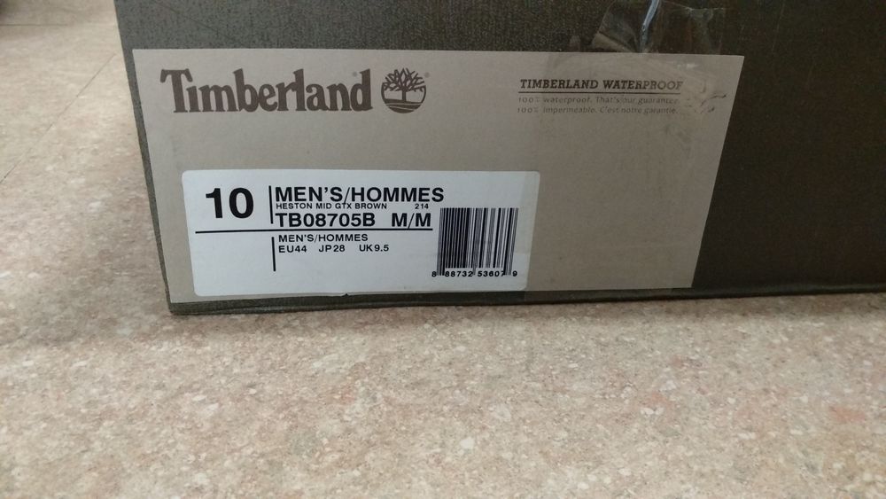 Ботинки Timberland Heston mid GTX brown