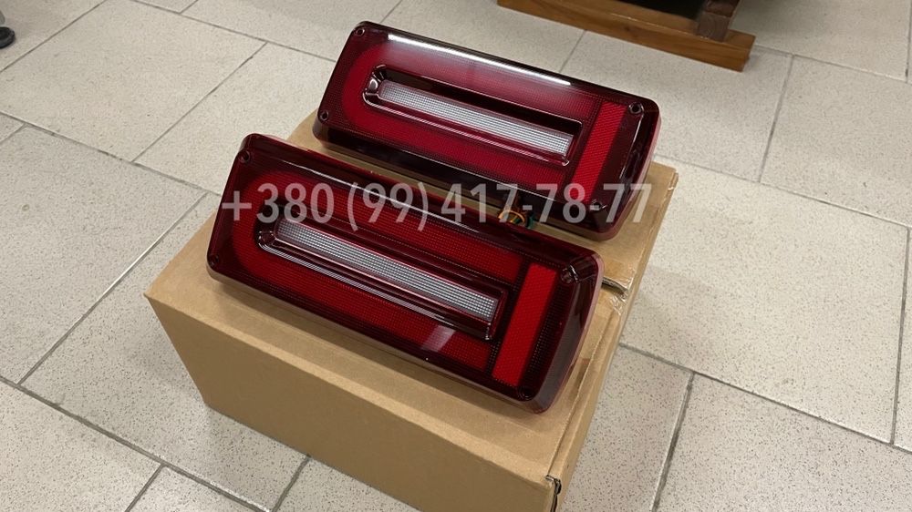 Фонари 2018+ G-Class W463 W463A Mercedes G55 G63 G500 Ліхтарі Стопы