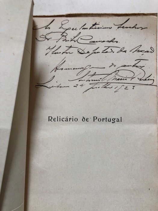 Relicario de Portugal - Parecer do Conselho de Arte Nacional