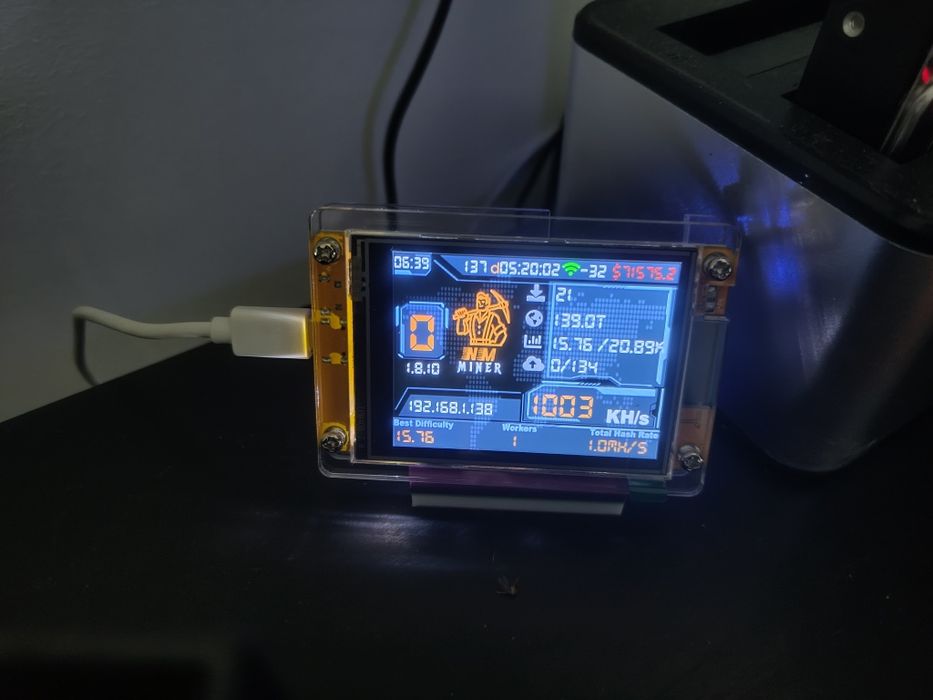 Minerador lotaria de BTC