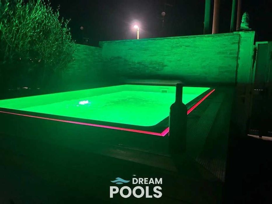 Basen poliestrowy 3,5x2,2x1,1m z wyposażeniem, PRODUCENT PL