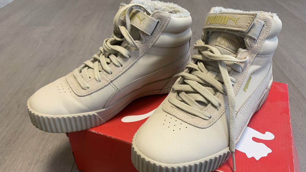 Жіночі теплі кросівки Puma Mid WTR fur