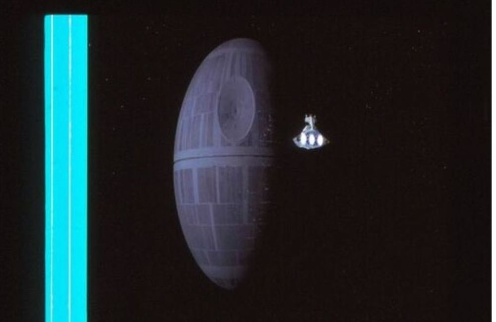 Fotogramas em película dos filmes culto STAR WARS - 35mm