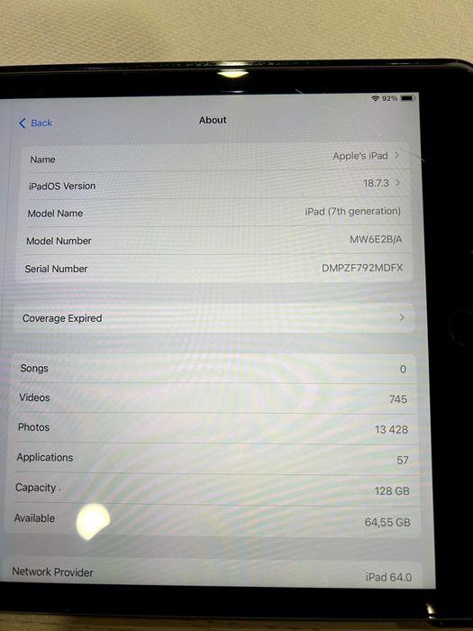 iPad 7ª geração 128 GB
