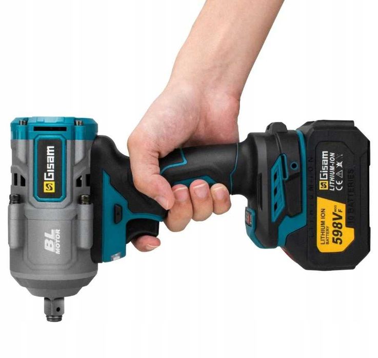 Гайковерт ударний  акумуляторний безщітковийдля коліс 2000НМ