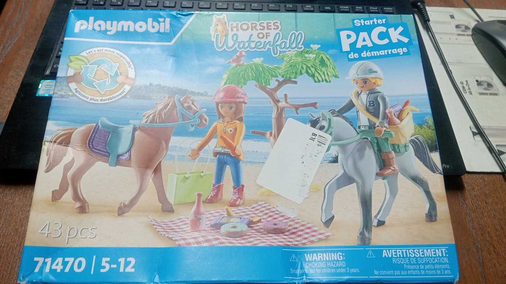 Playmobil 71470 Horses of Waterfall Starter Pack 43 Peças (Novo/Lacrado)