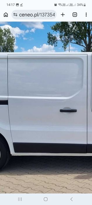 Drzwi boczne fiat talento trafic III VIVARO