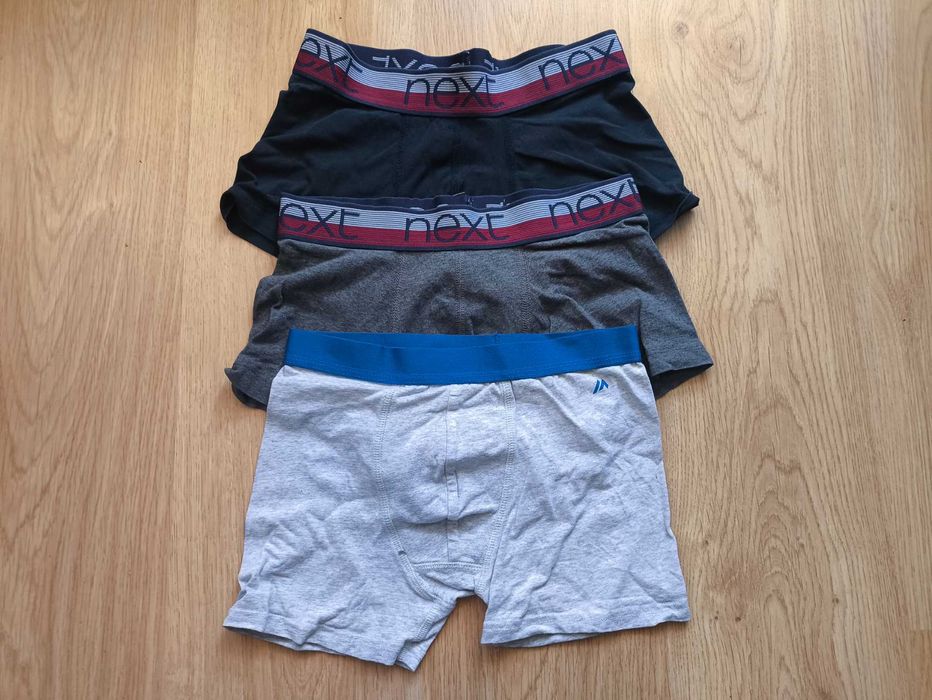 3 pary bokserek, Next, rozmiar S