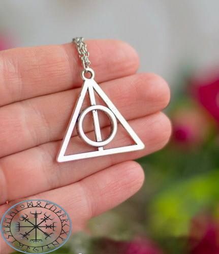 Подвеска Дары смерти кулон Гарри Поттера треугольник амулет