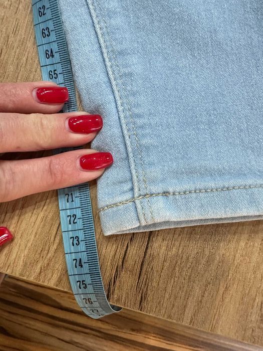 Obcisłe dżinsowe legginsy spodnie skinny Orsay S