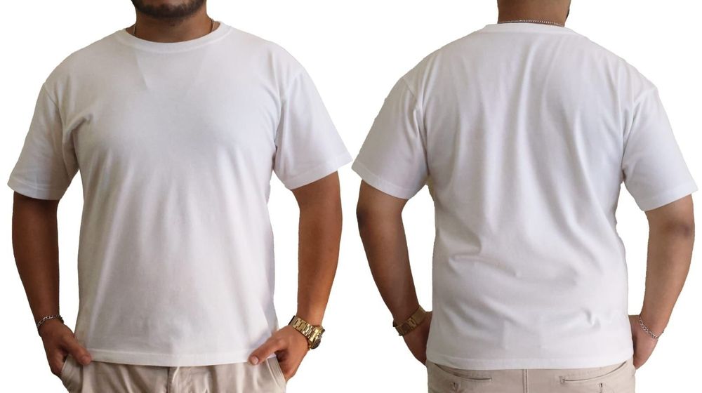 Lote 100 Tshirts brancas [ 50 Oversize/ 50 Regulares ] 220G Novas