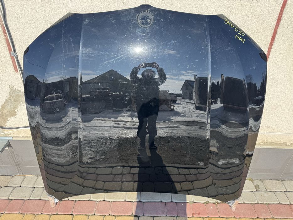 Капот BMW G20 G21 оригінал бмв 3 г20 г21 тройка третья серия чёрный