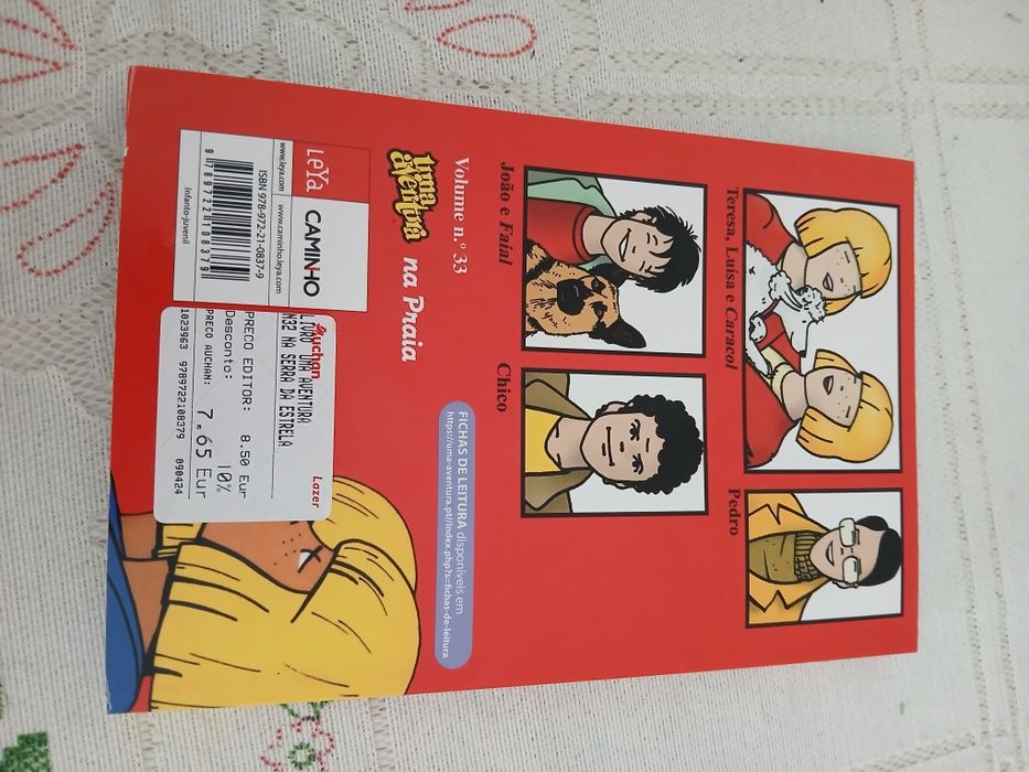 Livros da colecção uma aventura