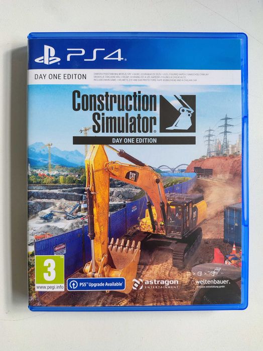 Construction Simulator Day One Edition PlayStation 4 (PS4) pudełkowa