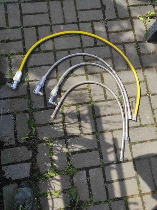 Wąż gazowy do kuchenki 1/2 całą, z zaworem