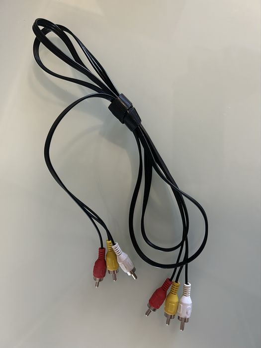 Кабель 3RCA-3RCA 1.5м (звичайний) Audio-Video тюльпани