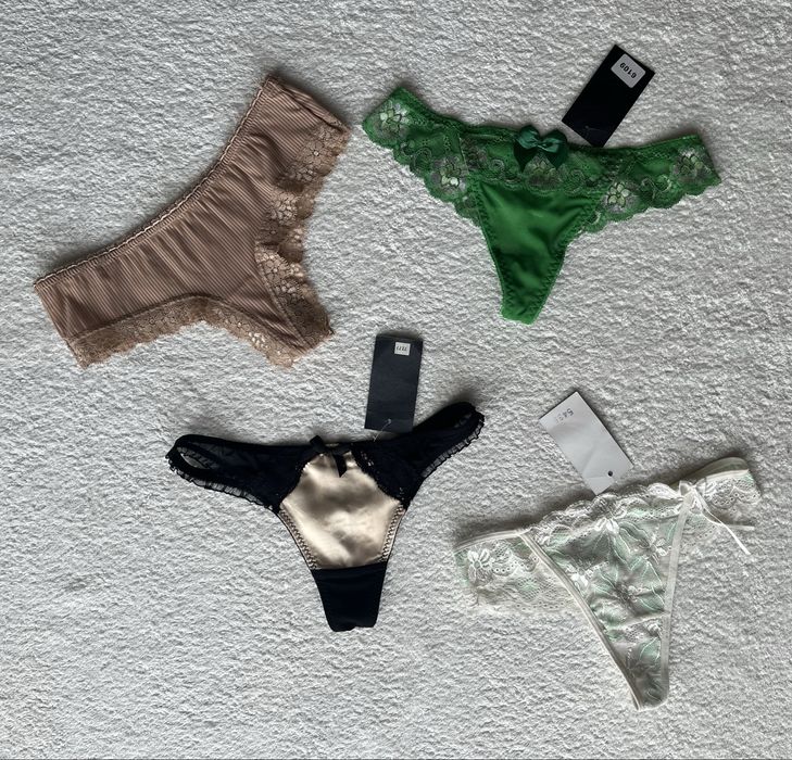 Nowe majtki stringi XS