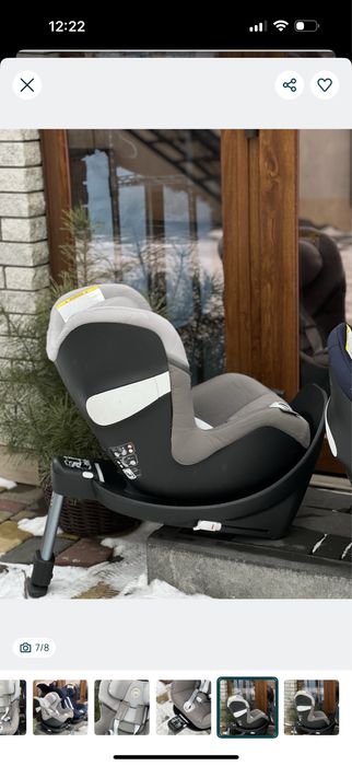 Автокрісло Cybex Sirona M2 i-Size з Базою M2