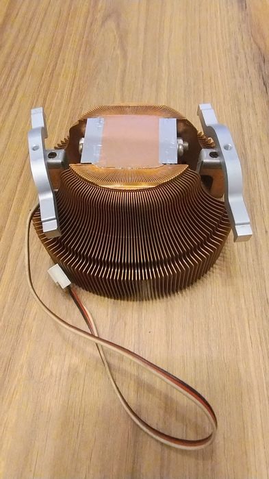 Chłodzenie Zalman pod 478 (Pentium 4) 100% miedziane  retro