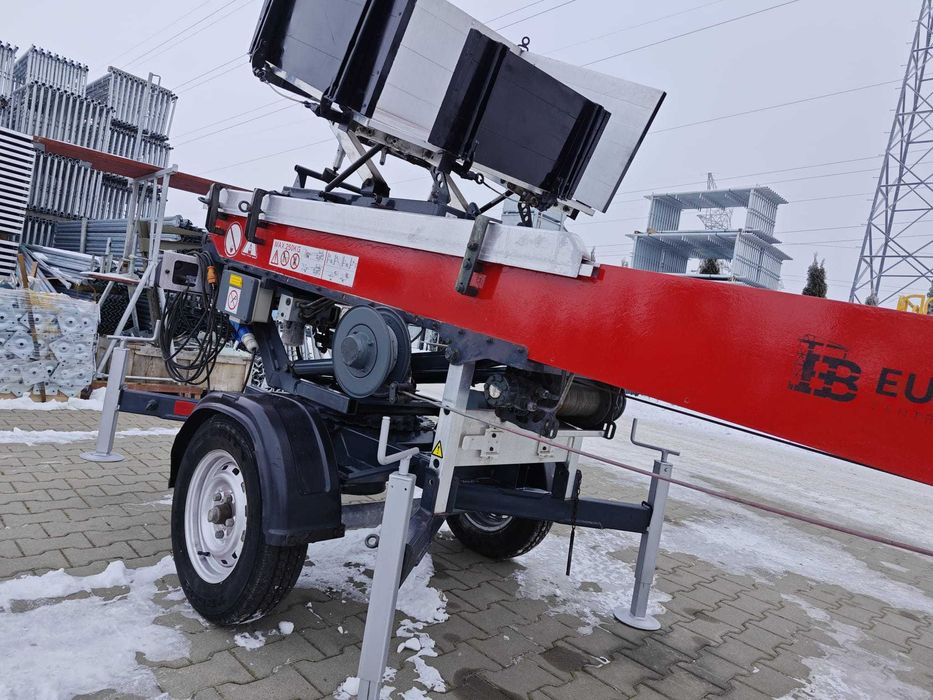 Winda Drabina Wciągarka Dekarska na przyczepie PAUS 18WH rok 2010