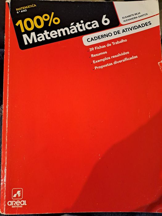 Cadernos de atividades e de apoio ao estudo.  5 e 6 ano. 5 € cada.