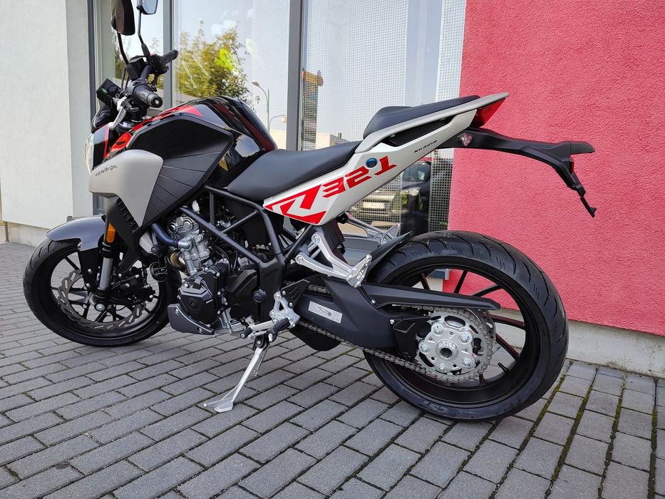 KOVE NK321R ABS, 40KM - 149kg, MONOwahacz Prawo Jazdy A2 Wyprzedaż rocznika BLACK