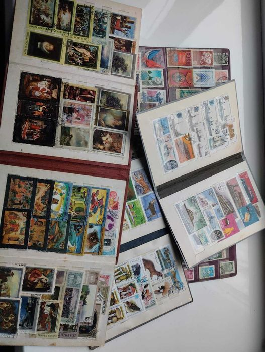 Альбомчики з марками СССР
