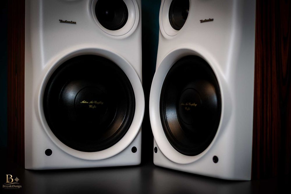 Kolumny Technics po renowacji - piękne!