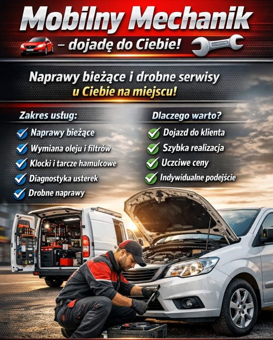 Mobilny mechanik - 24/7