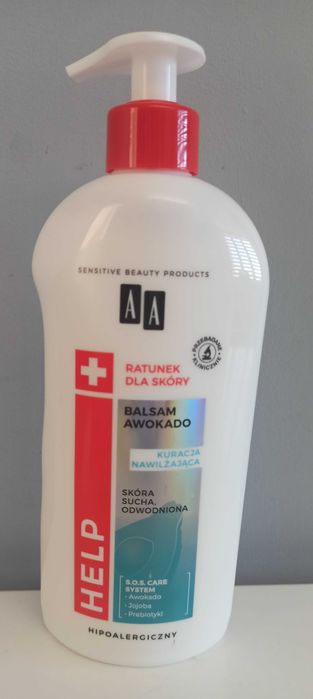 balsam Awokado AA Help 400 ml skóra sucha odwodniona kosmetyk