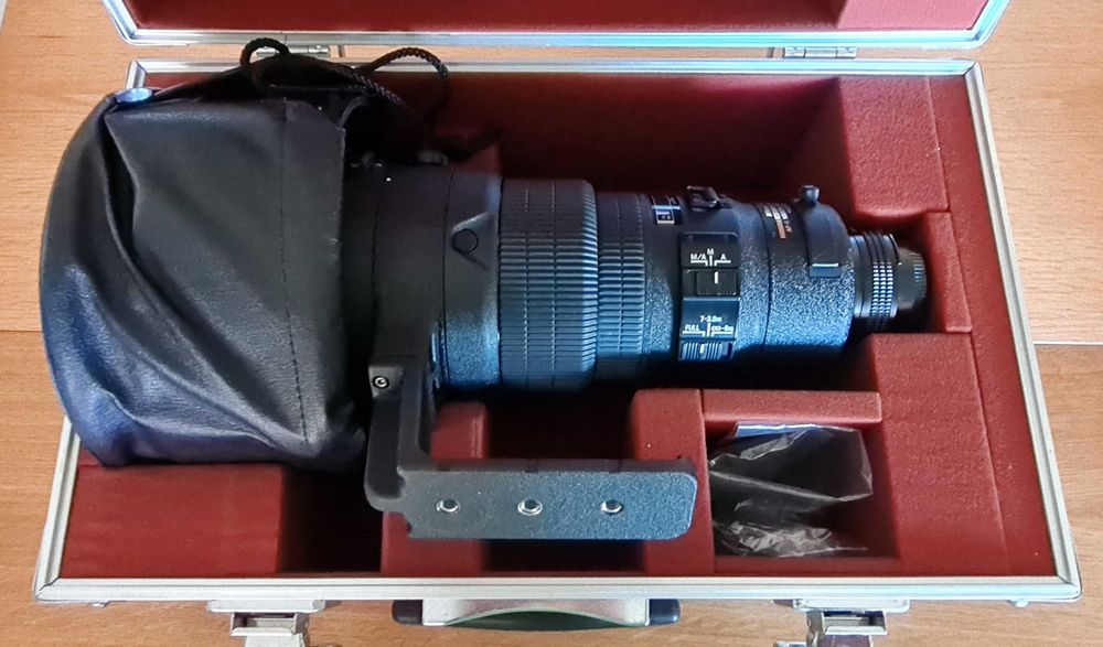 Objectiva AFS Nikkor ED 400mm 2.8 D