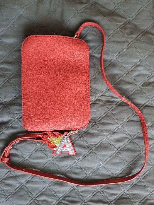 Torebka czerwona mała 17x24 Reserved Jak nowa