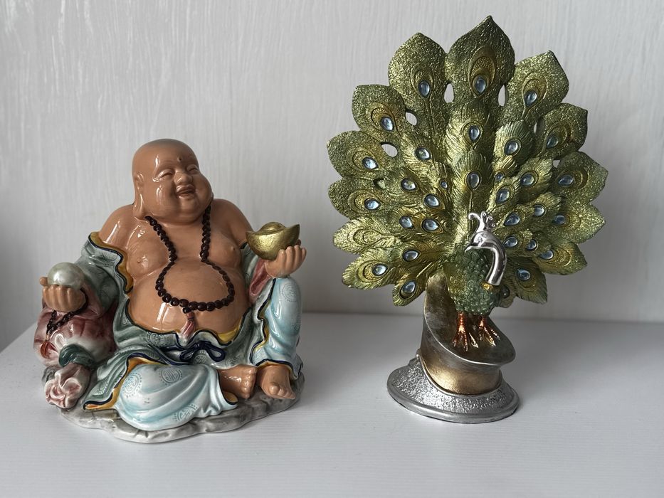 Статуэтка Будда Хотей керамика подарок Жар-птица