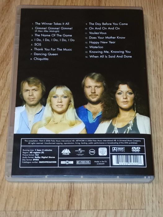 Abba 16 hits - video DVD z największymi przebojami