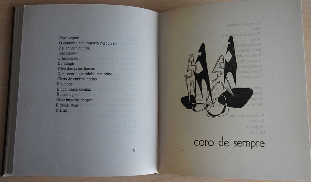 Ecos do Mesmo Grito de Costa e Melo - Poesia 1º Edição 1960