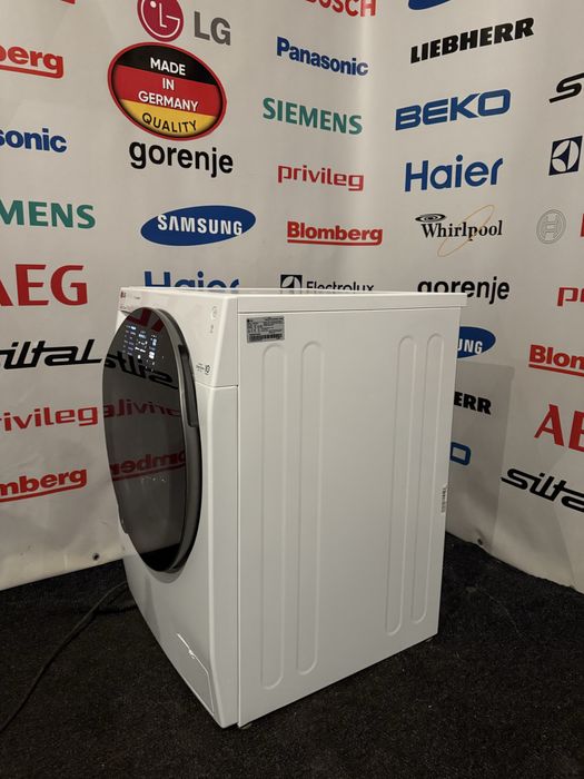 Прально-сушильна машина топ/ пралка-сушка LG F16WD128GH 12/8кг з парою