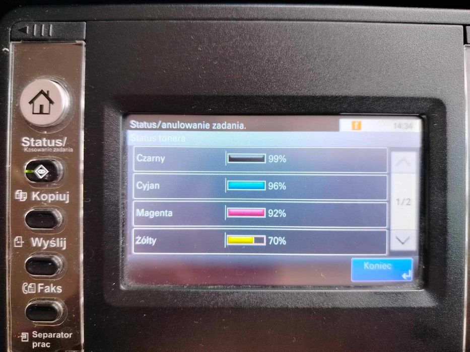 NOWY TONER Drukarka laserowa Kyocera-Mita TASKalfa 306ci tonery x4
