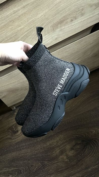 Steve Madden Master czane na platformie 38