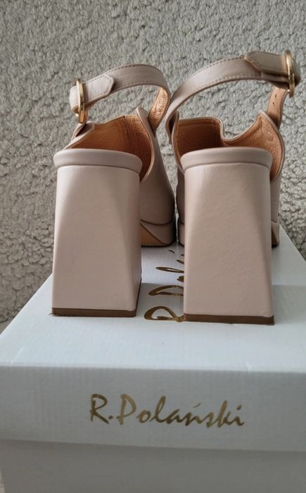 Skorzane Sandały R. Polański